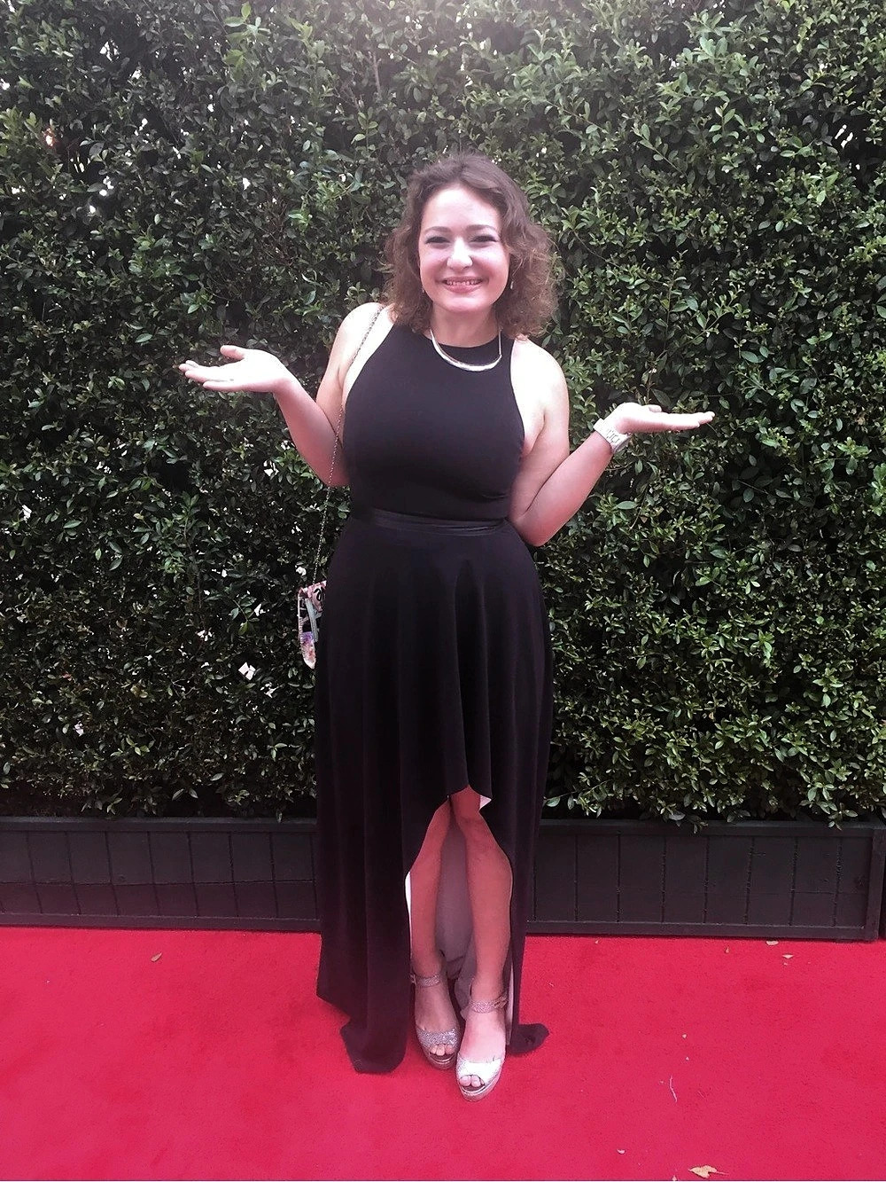 Black Evening Gown Like New Worn Only Once @ The Emmy’s
